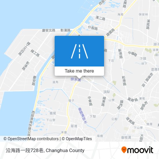 沿海路一段728巷 map