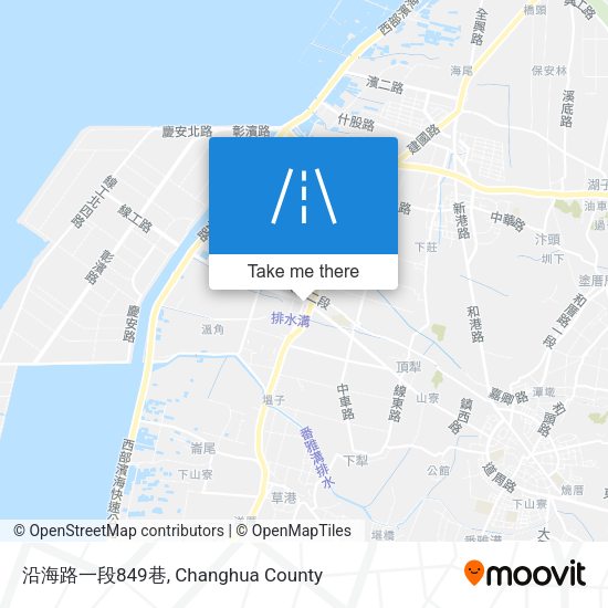沿海路一段849巷 map