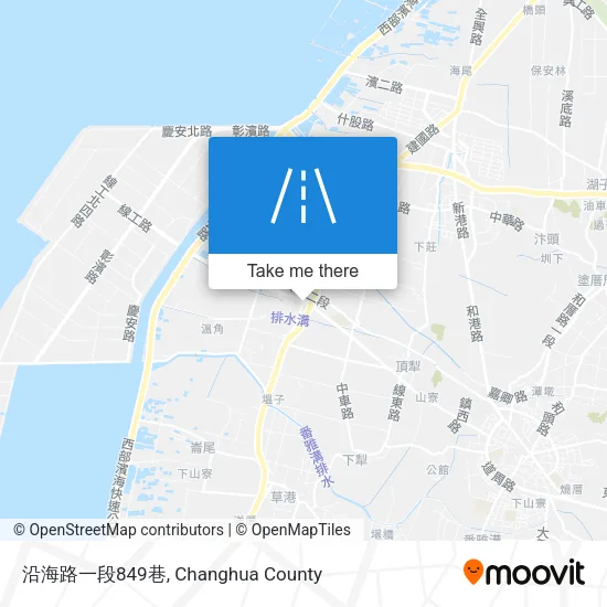 沿海路一段849巷地圖