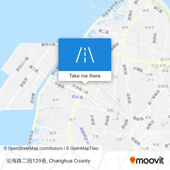 沿海路二段129巷地圖