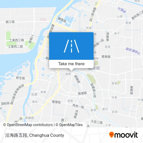 沿海路五段 map