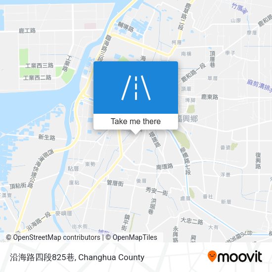 沿海路四段825巷地圖
