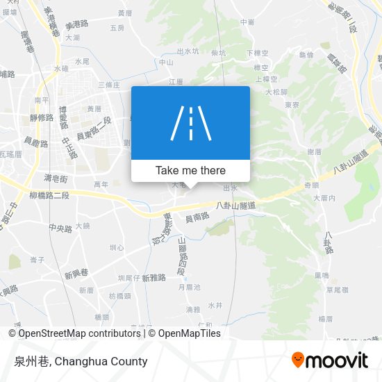 泉州巷 map
