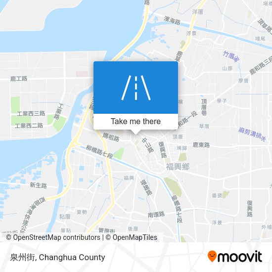 泉州街地圖