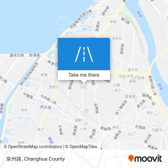 泉州路地圖