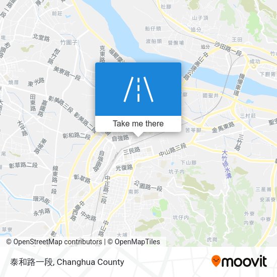 泰和路一段 map
