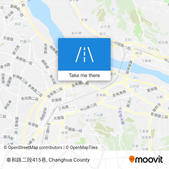 泰和路二段415巷地圖