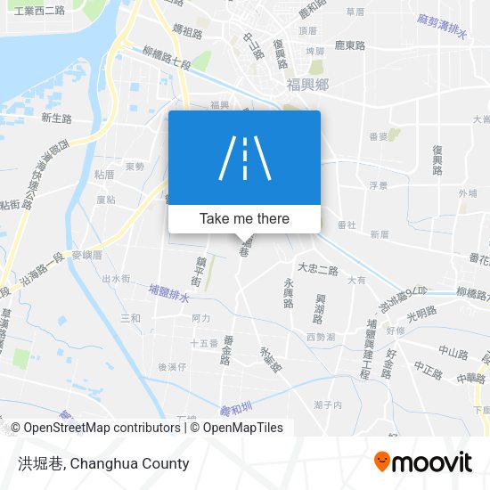 洪堀巷 map