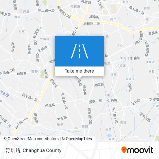 浮圳路地圖
