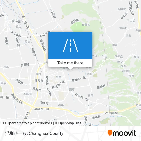 浮圳路一段地圖