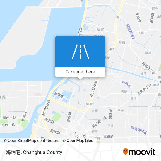 海埔巷 map