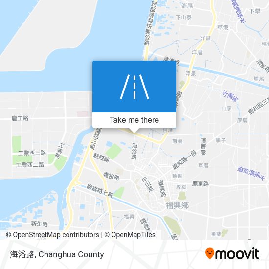 海浴路 map