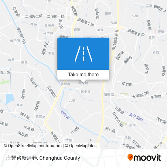 海豐路新厝巷地圖