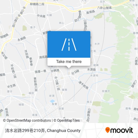 清水岩路299巷210弄 map