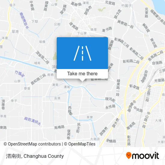 渭南街 map