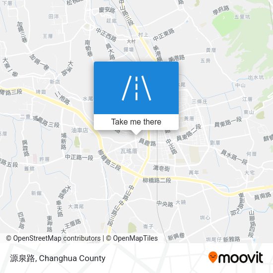源泉路 map