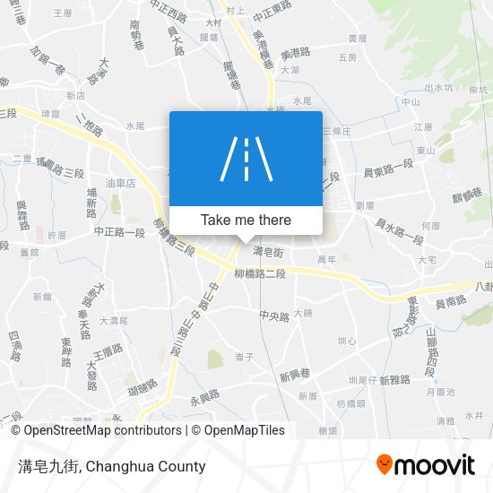 溝皂九街地圖