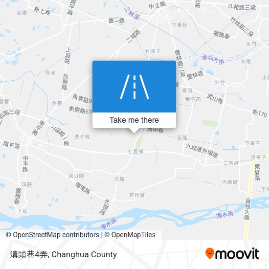 溝頭巷4弄 map