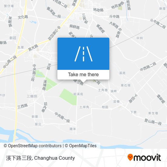 溪下路三段 map