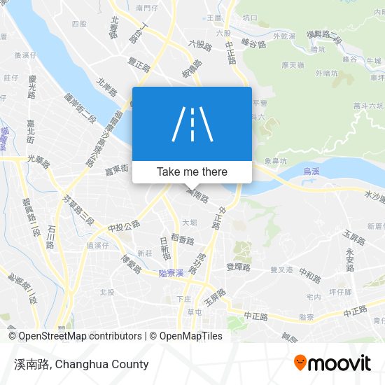 溪南路地圖