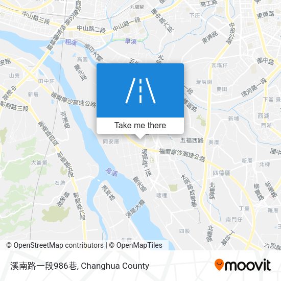 溪南路一段986巷 map