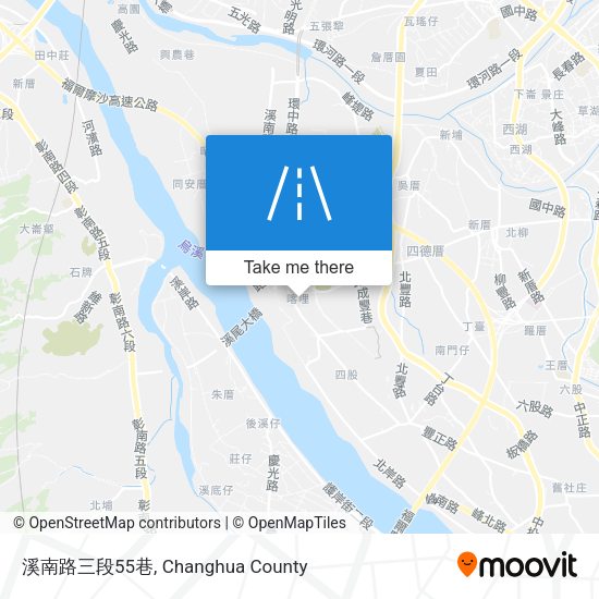 溪南路三段55巷地圖