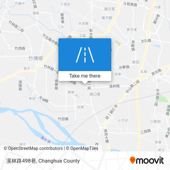 溪林路498巷地圖
