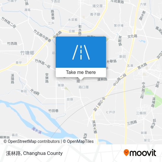 溪林路地圖