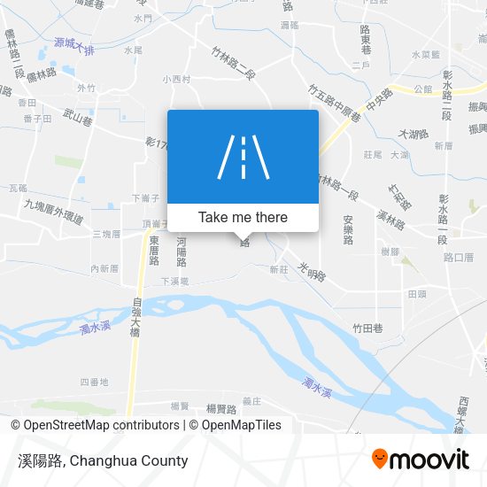 溪陽路地圖