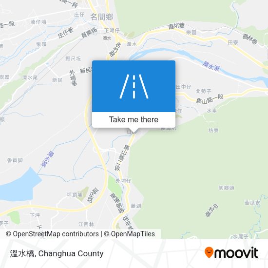 溫水橋 map
