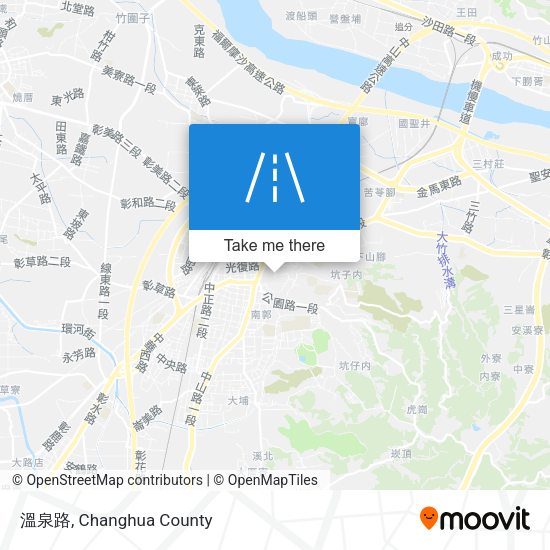 溫泉路 map