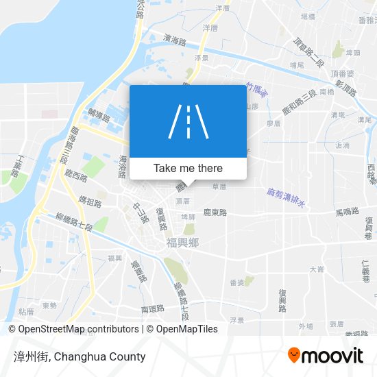 漳州街地圖