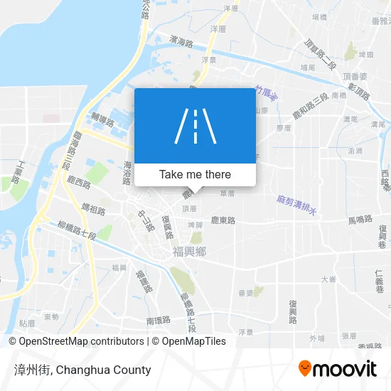 漳州街 map