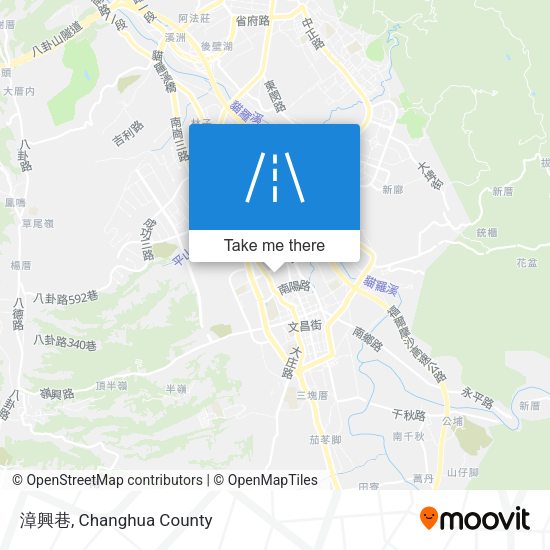 漳興巷 map