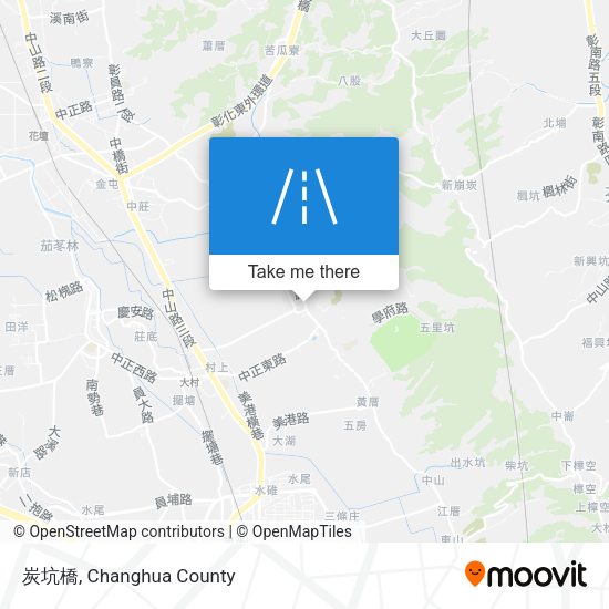 炭坑橋地圖