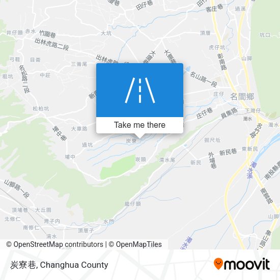 炭寮巷地圖