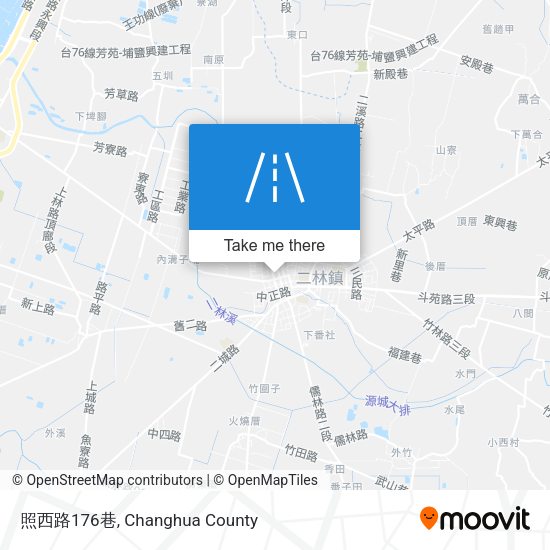 照西路176巷地圖