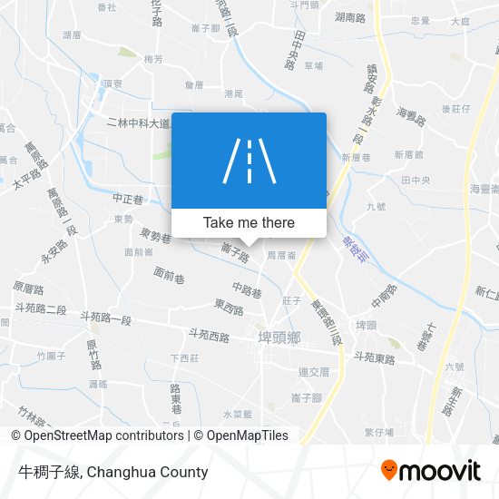 牛稠子線地圖
