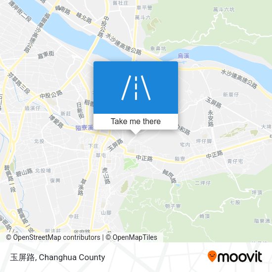 玉屏路地圖