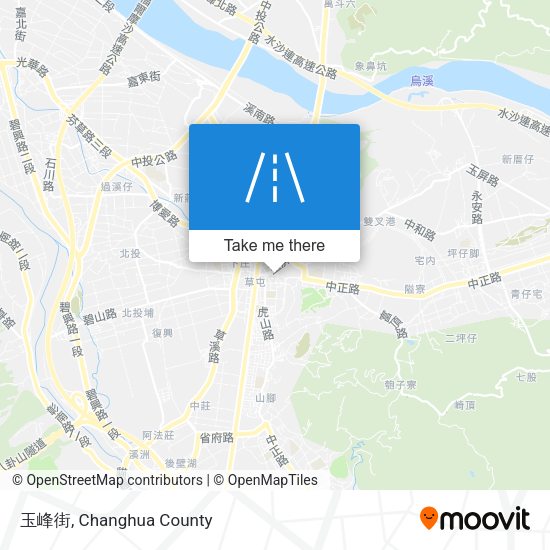 玉峰街 map