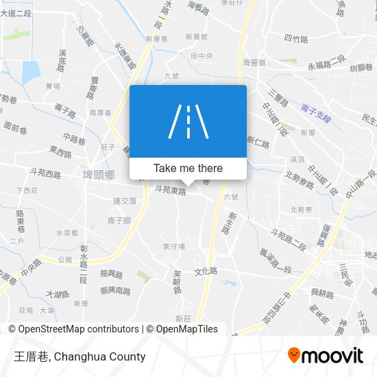 王厝巷 map