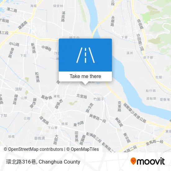 環北路316巷 map