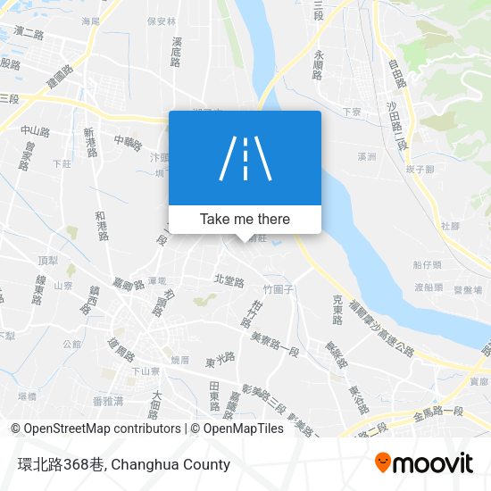 環北路368巷 map