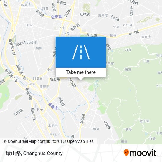 環山路地圖