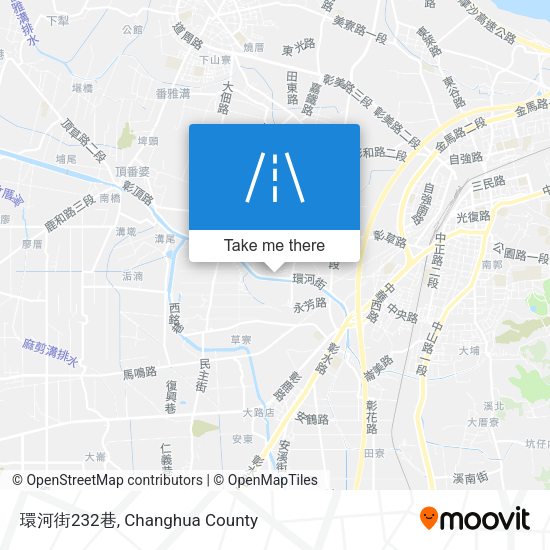 環河街232巷地圖