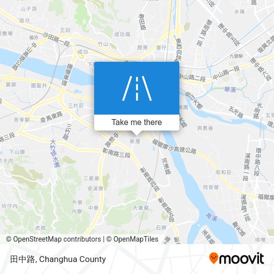 田中路地圖