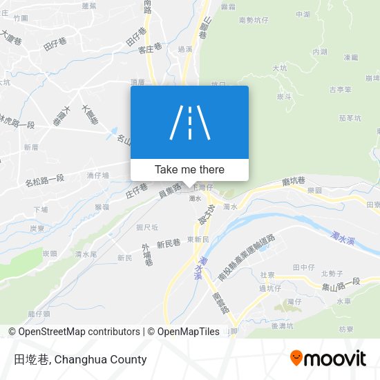 田墘巷 map