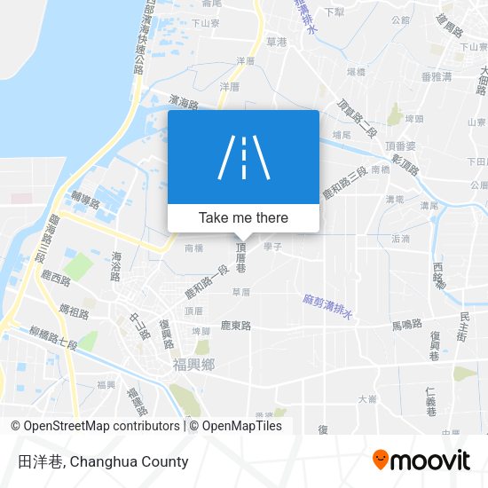 田洋巷地圖