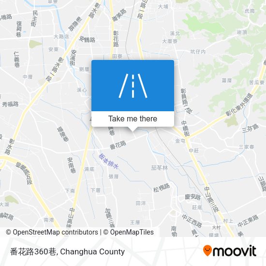 番花路360巷地圖