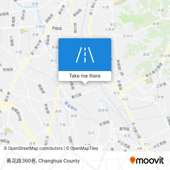 番花路360巷 map